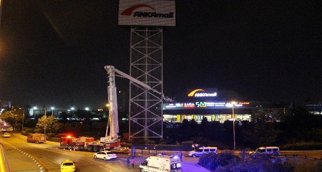 ANKAmall Alışveriş Merkezi’nde intihar girişimi