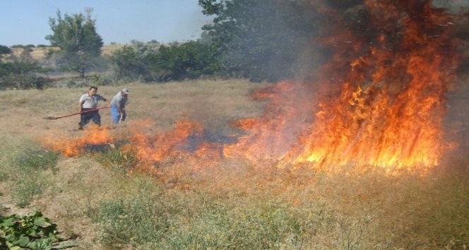 Arazi yangınlarına karşı vatandaşlar uyarıldı