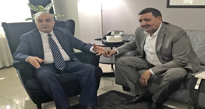 Özyavuz’dan  Tarım Bakanı Fakıbaba’ya hayırlı olsun ziyareti