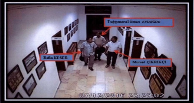 İBB iddianamesinde sanıkların karargahtaki görüntüleri de yer aldı