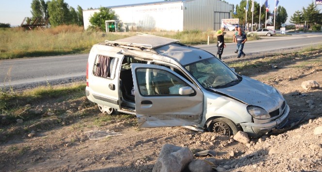 Konya’da cenaze dönüşü kaza: 5 yaralı