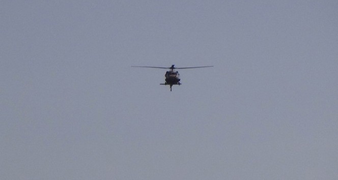 Kilis’te helikopter hareketliliği
