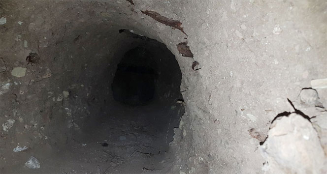 Nusaybin&#039;de teröristlerin kullandığı tünel bulundu