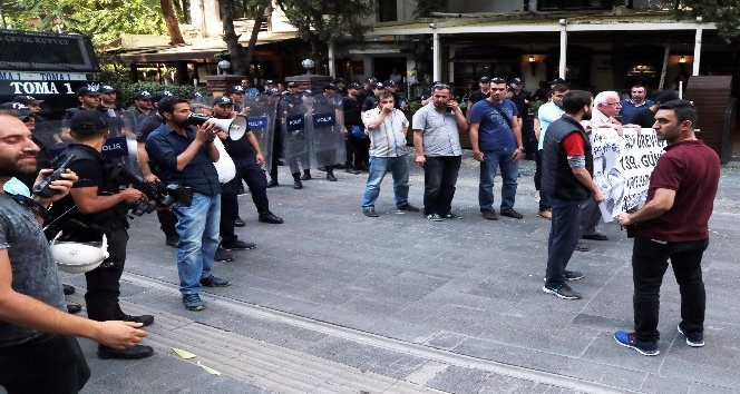Başkent’te Gülmen ve Özakça eyleminde 2 kişi gözaltına alındı