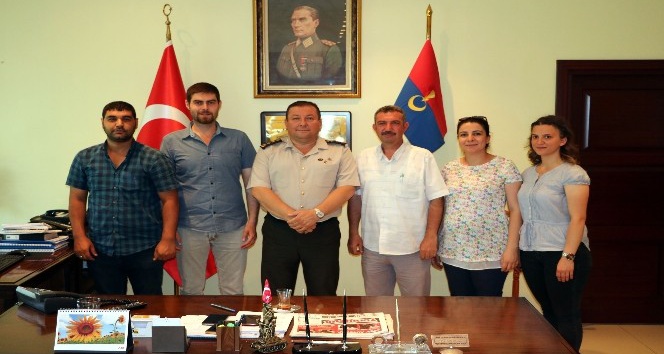 Albay Selçuk Yıldırım’a veda ziyareti