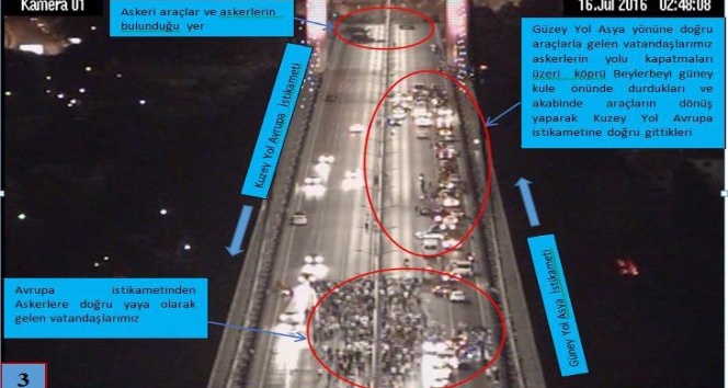 Darbeci askerlerin 15 Temmuz Şehitler Köprüsü’ne çıkış fotoğrafları iddianamede yer aldı