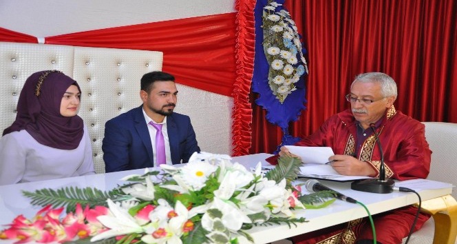 Sorgun’da yılın ilk 7 ayında 293 nikah kıyıldı