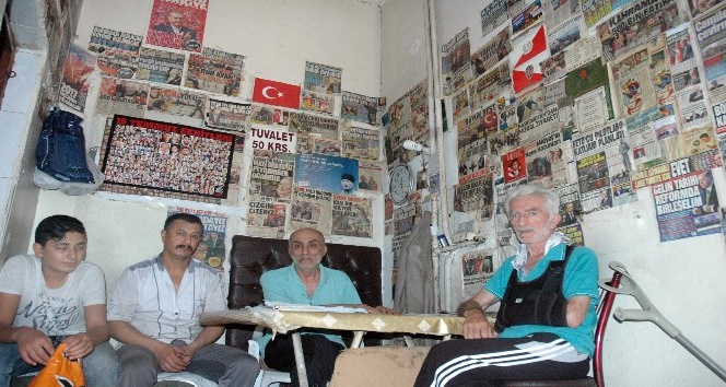 Efe Dayı’nın Erdoğan sevgisi duvarlara sığmıyor