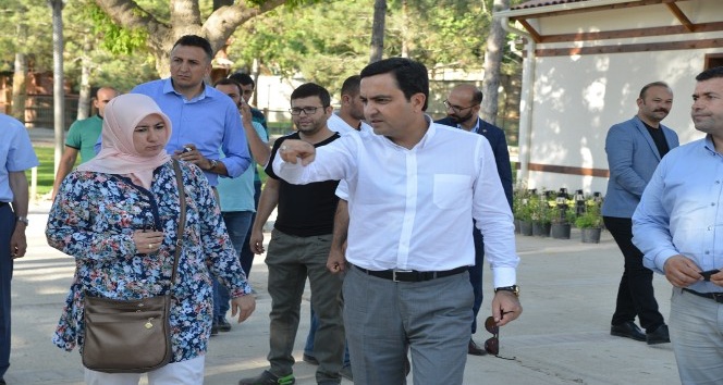 Başkan Bahçeci Evcil Hayvan Parkı alanında inceleme yaptı