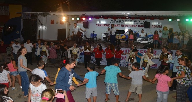 "Büyükşehir Yollarda" Kozan’ın yaylalarını şenlendirdi