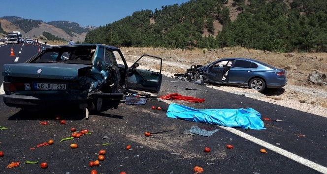 Kahramanmaraş’ta iki farklı kazada 2 kişi öldü, 3 kişi yaralandı
