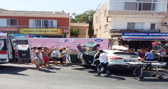 Erdemli’de trafik kazası: 1 ölü, 2 yaralı