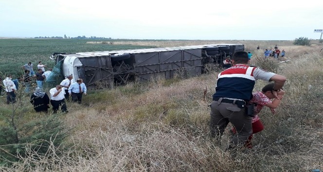Amasya’da otobüs kazası: 5 ölü, 36 yaralı