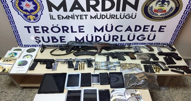 Mardin merkezli 4 ilde terör operasyonu: 25 gözaltı