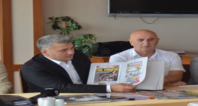 Basın İlan Kurumu Genel Müdür Yardımcısı Canbey Trabzon’da basın mensuplarıyla buluştu