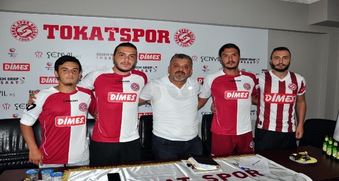 Tokatspor 8 futbolcu ile sözleşmeye imzaladı