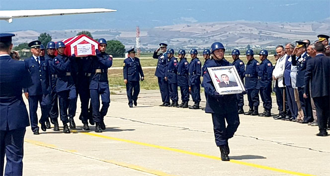 Bursalı şehidin cenazesi Yenişehir'e geldi