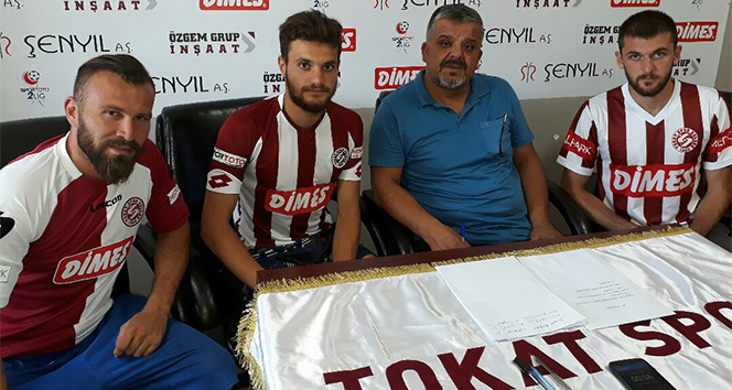 Tokatspor 3 futbolcu ile sözleşme imzaladı