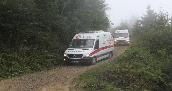 Trabzon’un Maçka ilçesinden üzücü haber geldi: 1 astsubay şehit, biri sivil 2 kişi yaralı