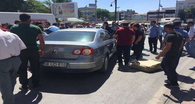 Malatya’da otomobilin çarptığı bir kişi yaralandı