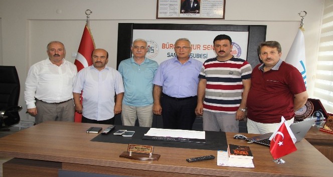 Büro Memur-Sen Genel Başkan Yardımcıları Turhan ve Bingöl Samsun’da