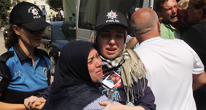 Bursalı şehit polise gözyaşı