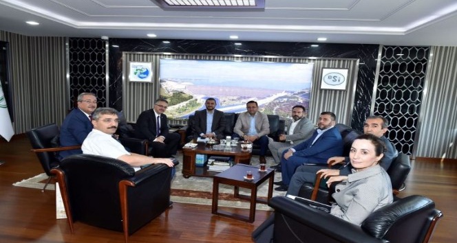 Nevşehir heyeti  İller Bankası ve DSİ’yi ziyaret etti