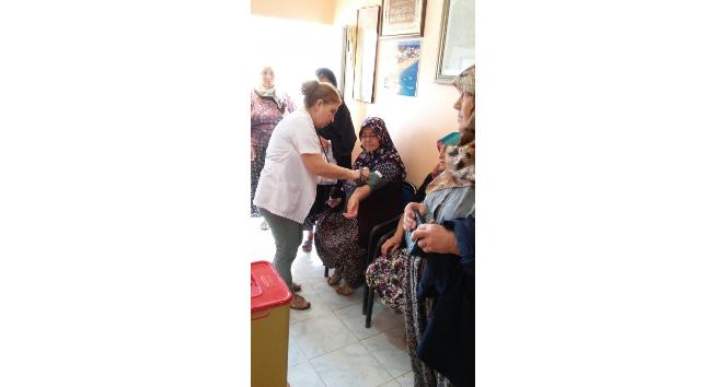 Köylerde, temel sağlık hizmeti mobil olarak veriliyor