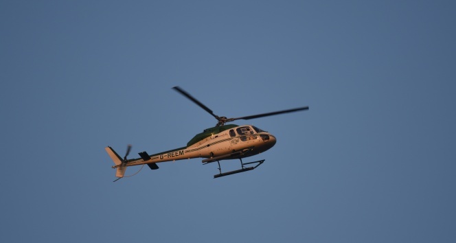 Suudi Prens Bodrum’u helikopterle gezdi