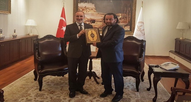 Rektör Akgül’den Diyanet İşleri Başkanına ziyaret