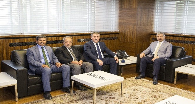 BBP Genel Başkanı Mustafa Destici, Başkan Çelik’i ziyaret etti