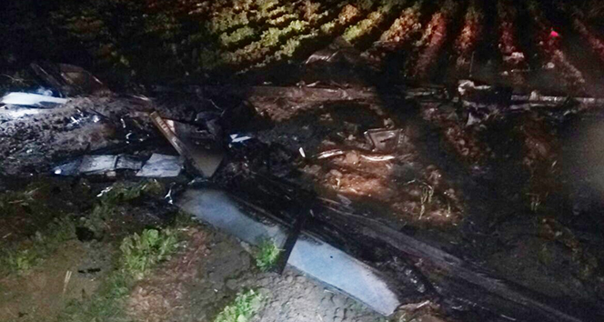 Adana’da insansız hava aracı düştü