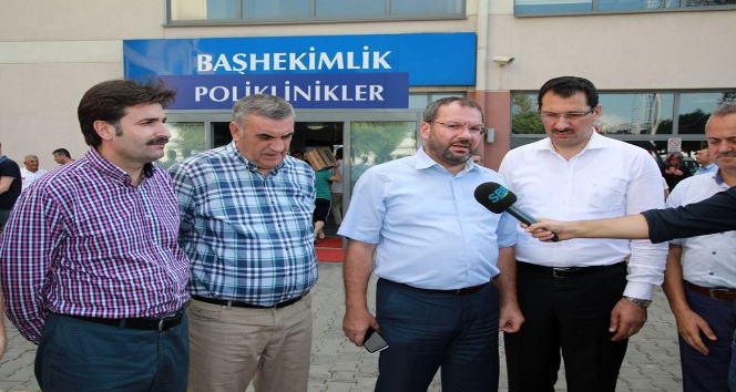 Başkan Toçoğlu ve Sakaryalı vekiller, traktör kazasında yaralanan işçileri ziyaret etti