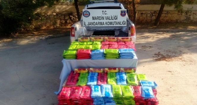 Mardin’de 665 kilogram kaçak tütün ele geçirildi