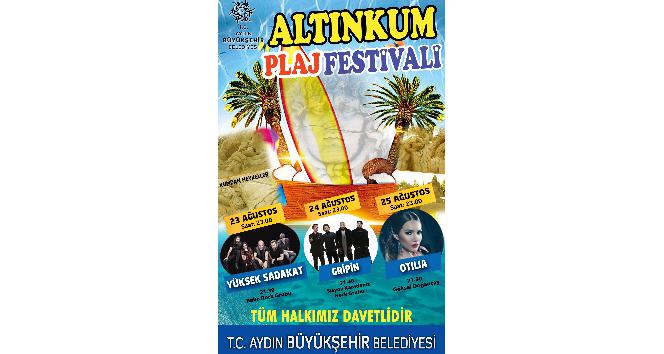 Büyükşehir Altınkum Plaj Festivali düzenliyor