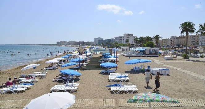 Mersin’in 7 sahili bu sezon bir buçuk milyondan fazla tatilciyi ağırladı