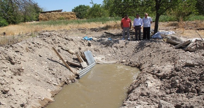 Malatya’da yaşanan sulama suyu sıkıntısı