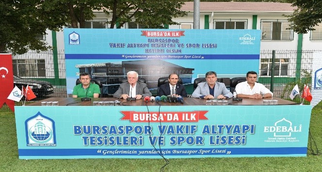 Yıldırım Belediyesi’nden Bursaspor’un geleceğine dev yatırım