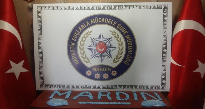 Mardin’de bin 931 adet uyuşturucu hap ele geçirildi