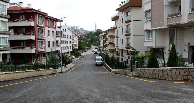 Çankaya’da Aşıkpaşa sokakları asfaltlanıyor