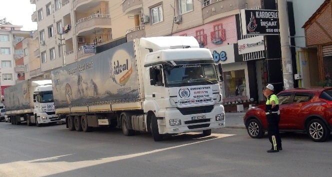 İHH Suriye’ye 50 ton su gönderdi