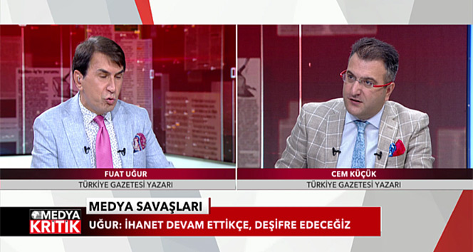 Cem Küçük: 'Ahmet Hakan FETÖ'cü polislerin emrinde'