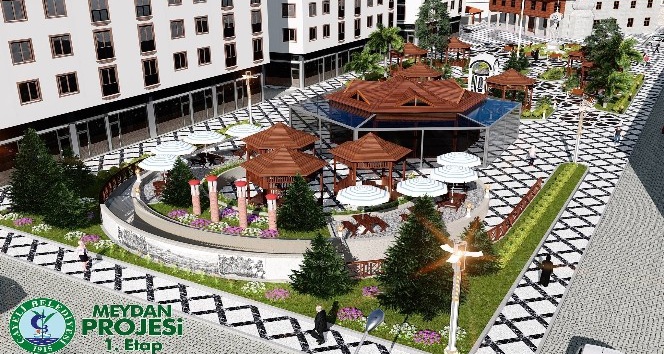Çayeli Belediyesinden ilçenin görüntüsünü değiştirecek proje