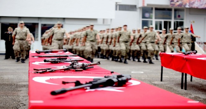 Giresun’da kısa dönem erler yemin etti