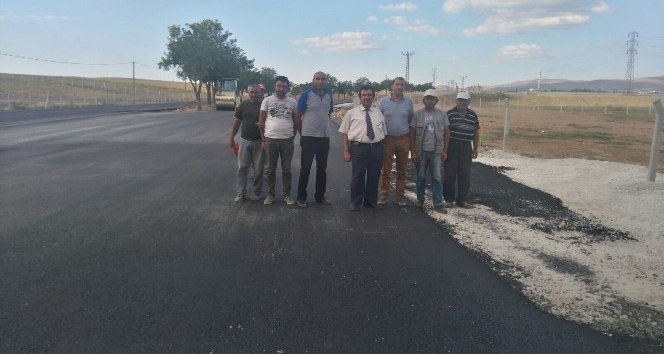 Organize Sanayi Bölgesi asfalt çalışması tamamlandı