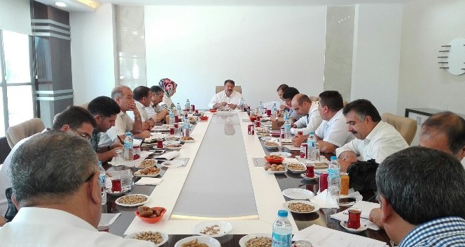 Patnos’ta ilçe Milli Eğitim Müdürleri Toplantısı yapıldı