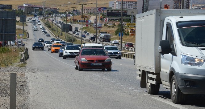Bayram trafiği Kırıkkale’de erken başladı