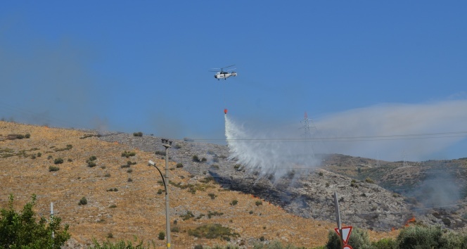 İzmir’deki yangın kontrol atına alındı