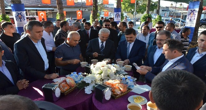 Erzincan’da bayramlaşma töreni
