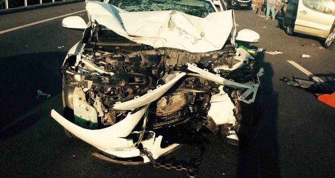 Samsun'da trafik kazası: 1 ölü, 9 yaralı!